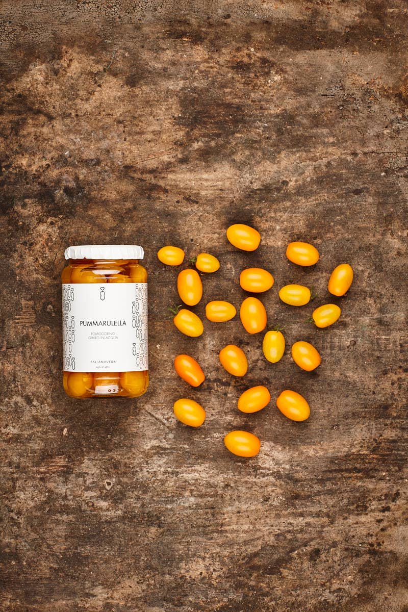 Pummarulella Yellow Piennolo Tomatoes by Italianavera