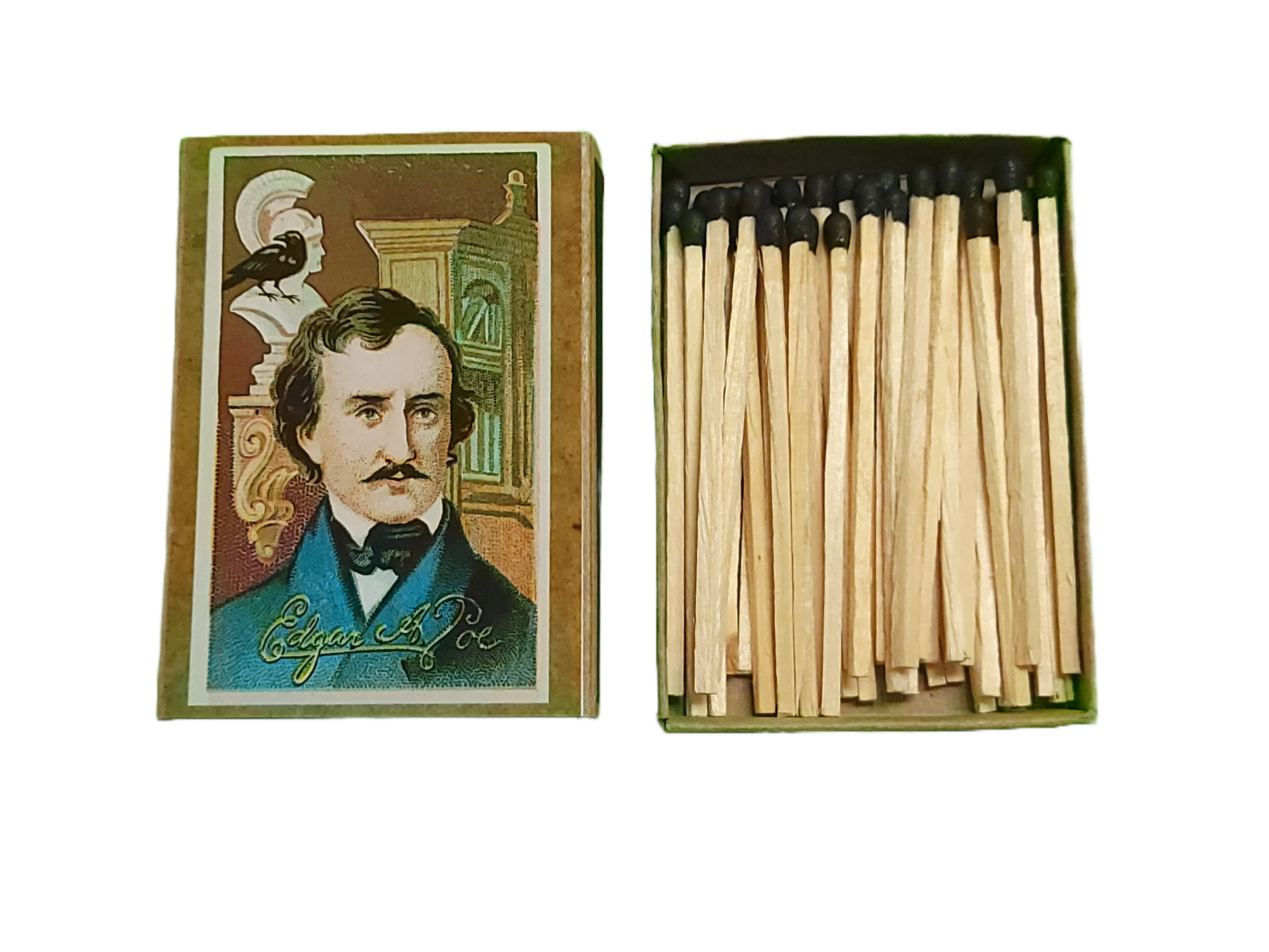 "Edgar Allan Poe" Handmade Decorator Matchbox Lot