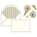 Rossi 1931 Letterpress Gold Foil Flat Card Letter Sets