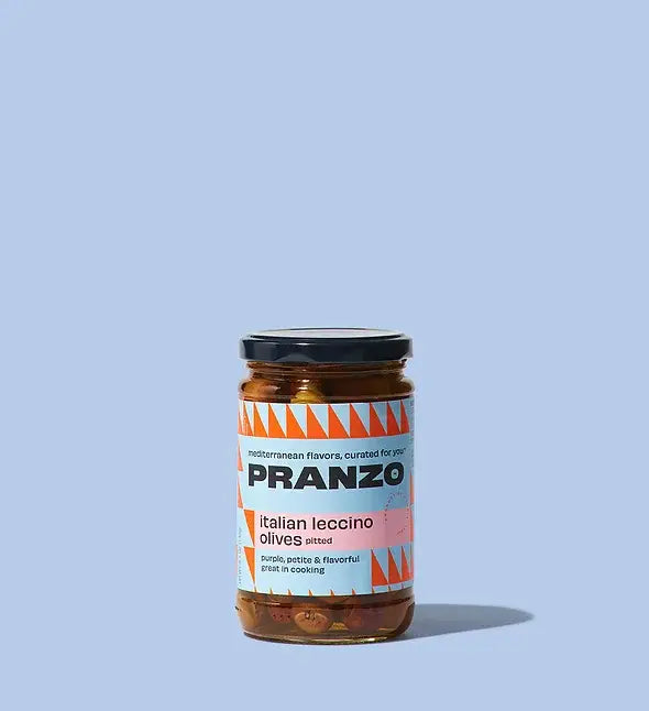 PRANZO Italian Leccino Olives pitted