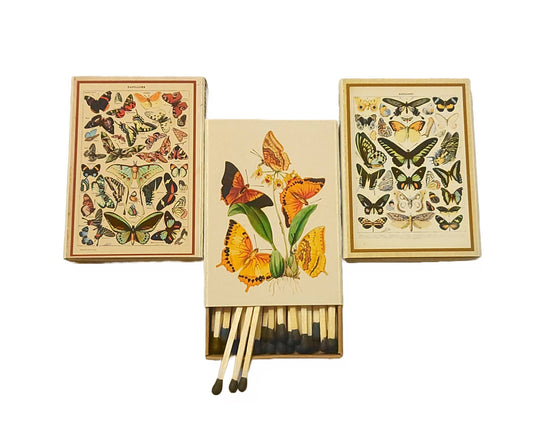 "Beautiful Butterflies" Handmade Decorator Matchbox Lot