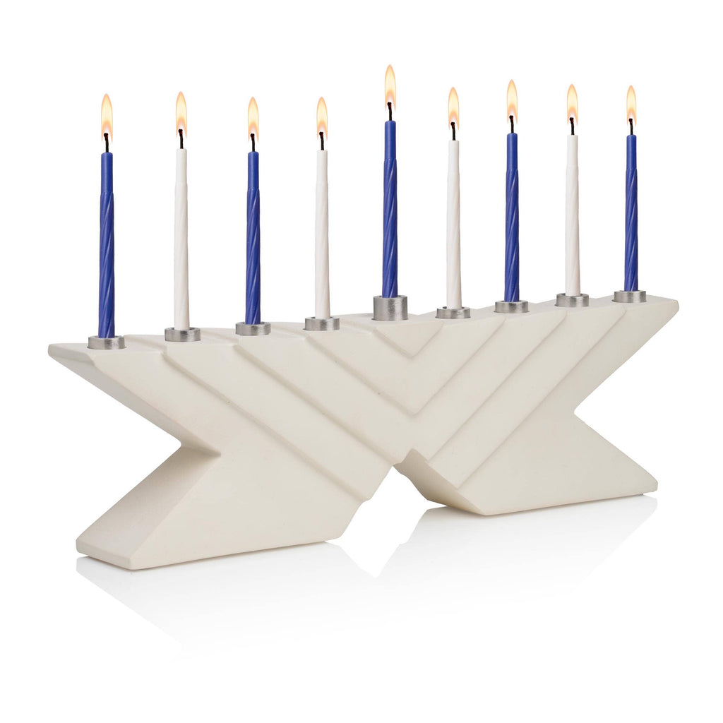 Frank Lloyd Wright X Menorah - Judaica - Chanukah