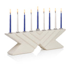 Frank Lloyd Wright X Menorah - Judaica - Chanukah