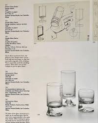 Whiskey Smoke Glass Pair by Joe Colombo