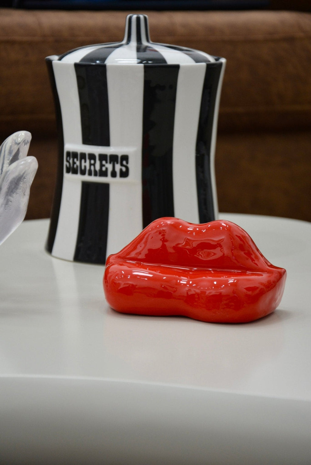 Ceramic Gufram Bocca Lips Sofa