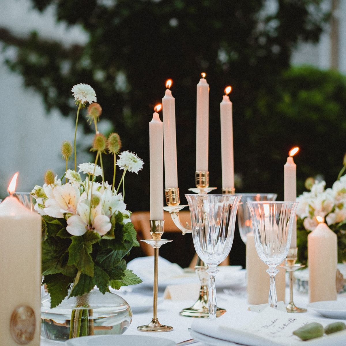 Trudon Stone Madeleine Taper Candles