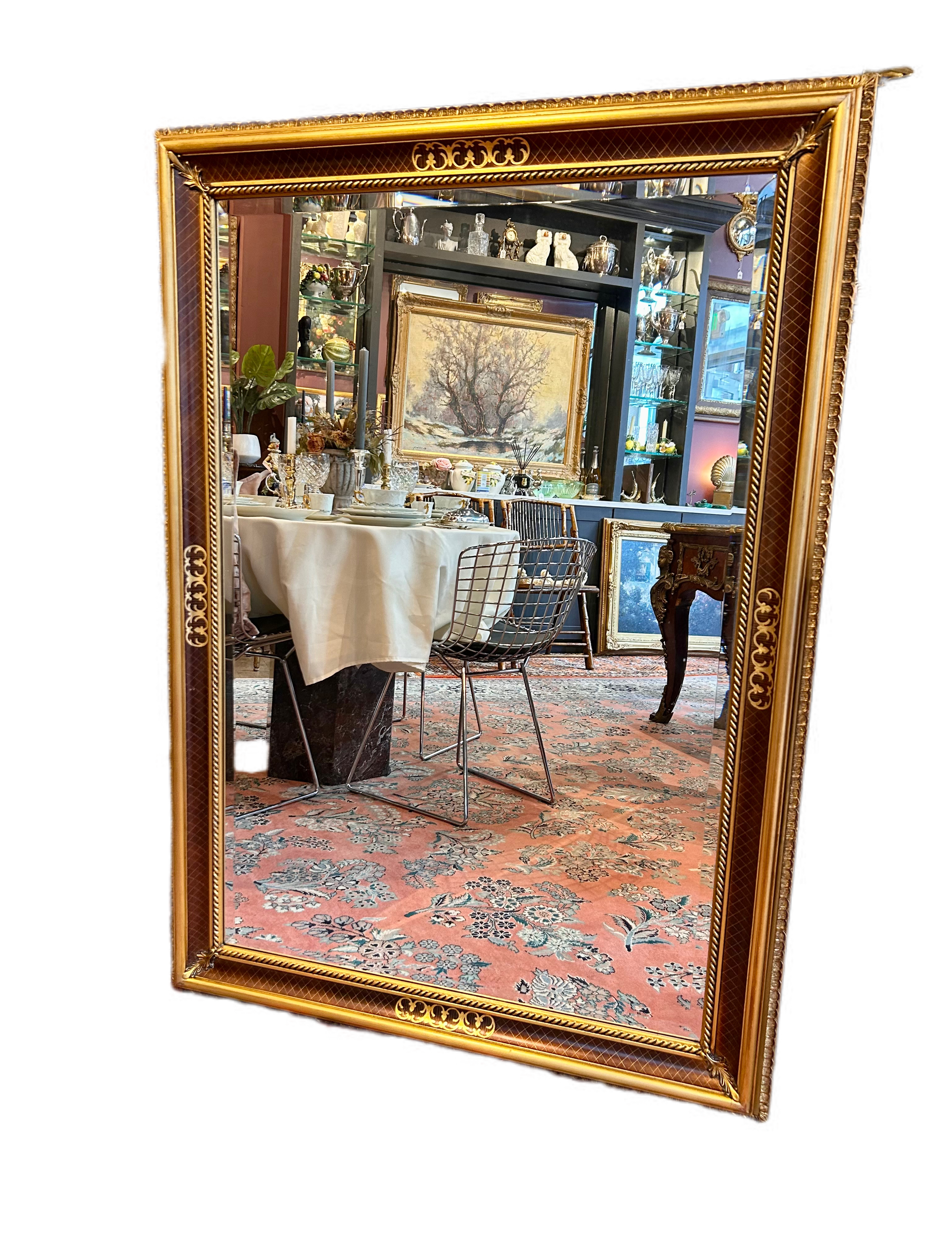 Carolina Mirror Company Vintage Mirror