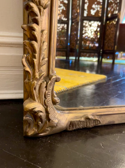 Large Gilt Pier Mirror