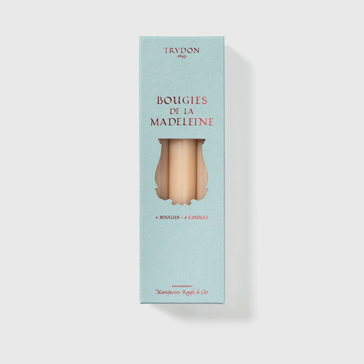 Trudon Stone Madeleine Taper Candles